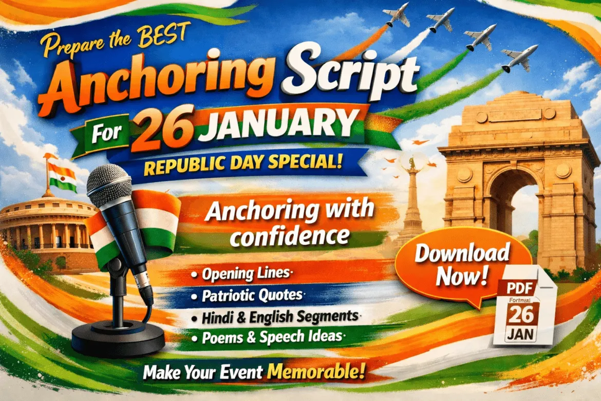 26 january anchoring script